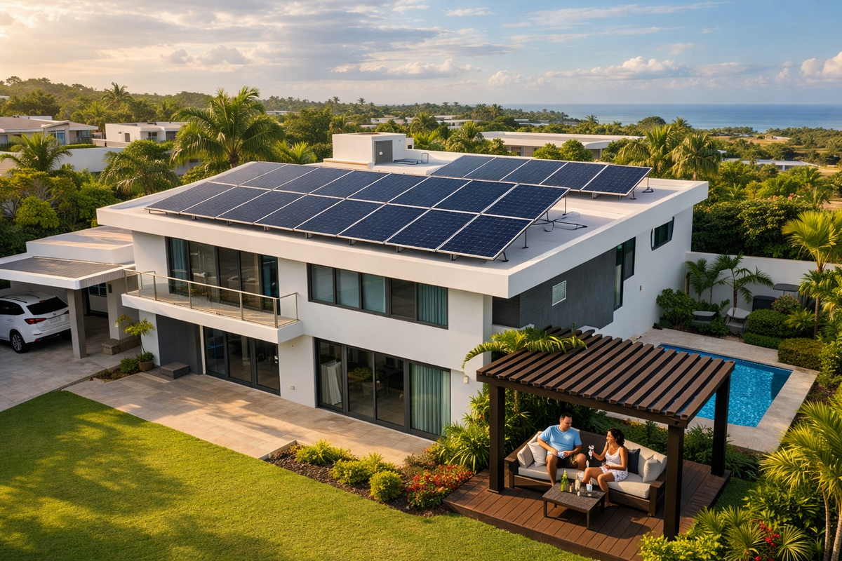 🌞 Sistema Solar Off‑Grid 8.8PV kW + Inversor Sol‑Ark 12 kW + 32.2 kWh LiFePO₄